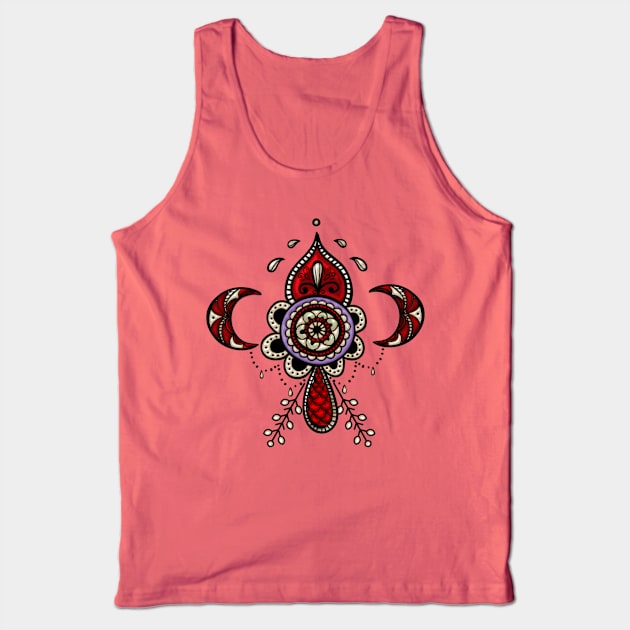 Elegant design with moon, mandala Tank Top by Nicky2342